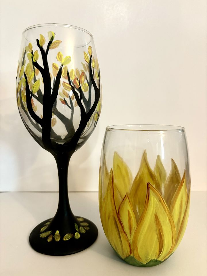 Fall Glass Painting at STG